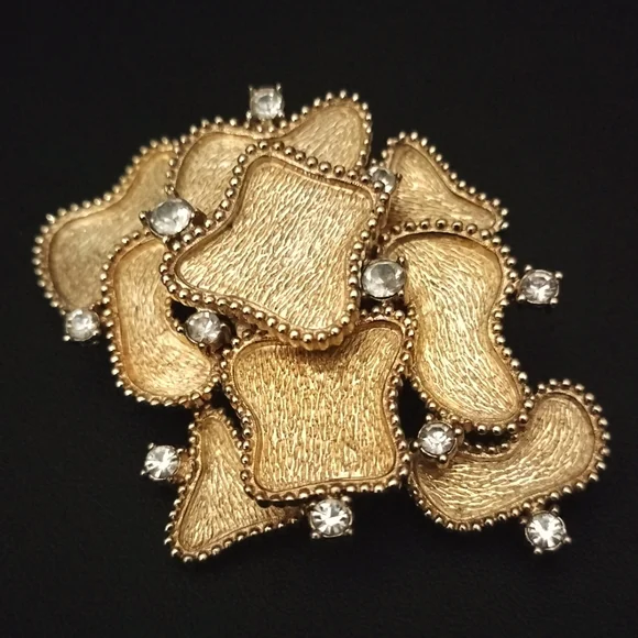 Abstract Brooch / Pendant By Ciner - Picture 6 of 7